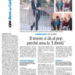 Cristiano Cremonini Articolo Carlino Videoclip Libertà